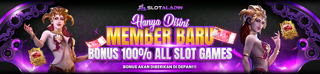 BONUS MEMBER BARU 100%